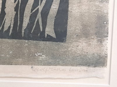 27109808a - Rolf Müller-Landau, 1903-1956 Bad Bergzabern , Monotypie auf chin. Reispapier, ´Es ist ...