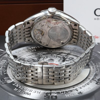 27109861c - ORIS Artelier Herrenarmbanduhr Referenz 01 113 7738 4063, Schweiz verk. lt. Pap. ...