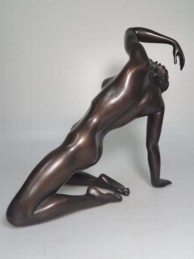 27109891d - Arno Breker, 1900-1991, Grazie, Bronzeskulptur, sign. und num. 97/300, H. ca. 25cm
