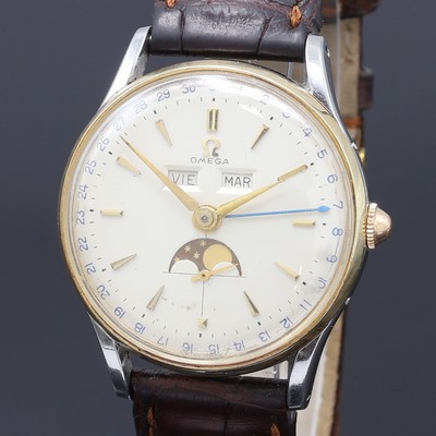 27110176a - OMEGA seltene, astronomische Herrenarmbanduhr Serie Cosmic Referenz 2471-7, Schweiz um ...