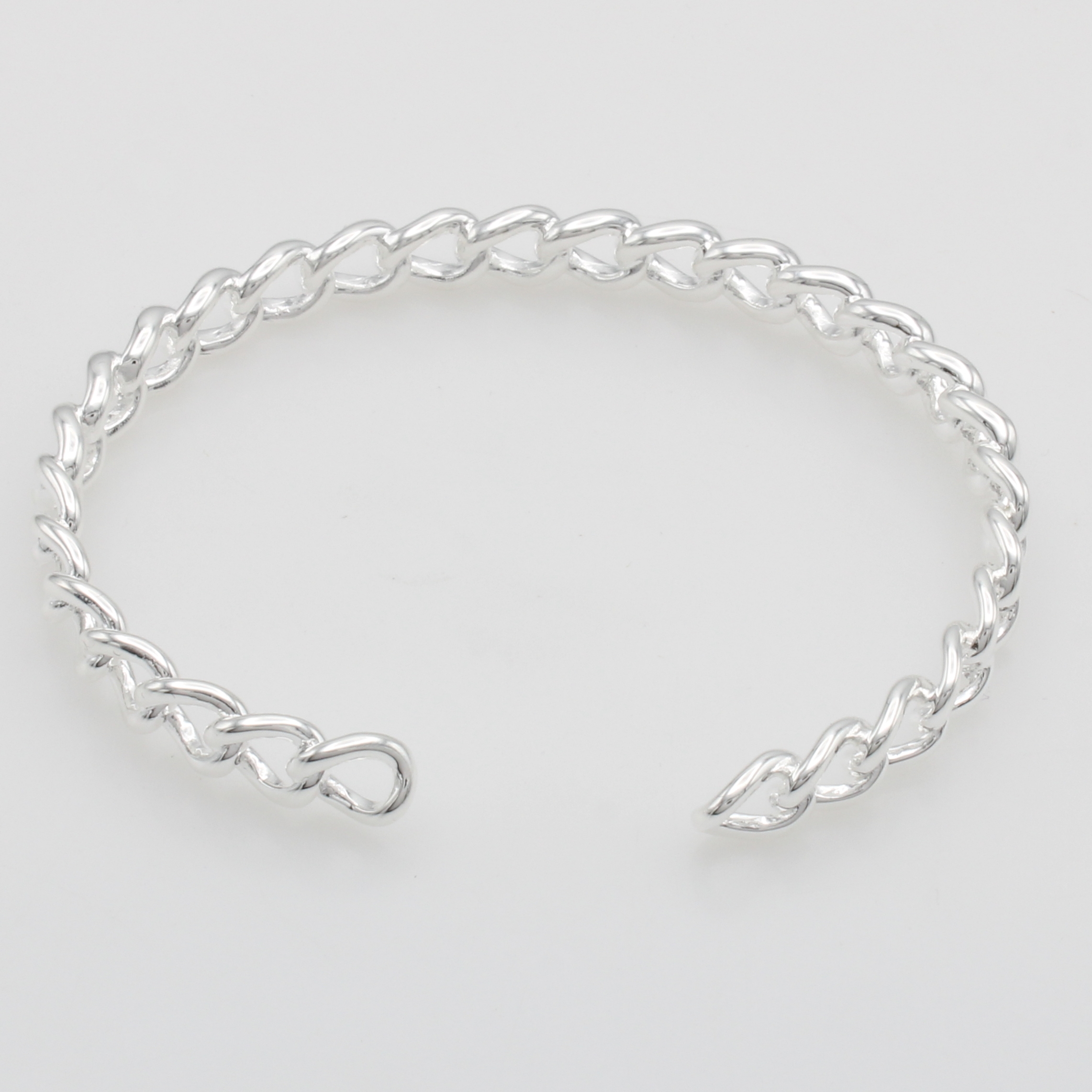 Image 27110386 - Armspange, 925er Silber, Rundpanzerdesign, D. ca. 6 cm