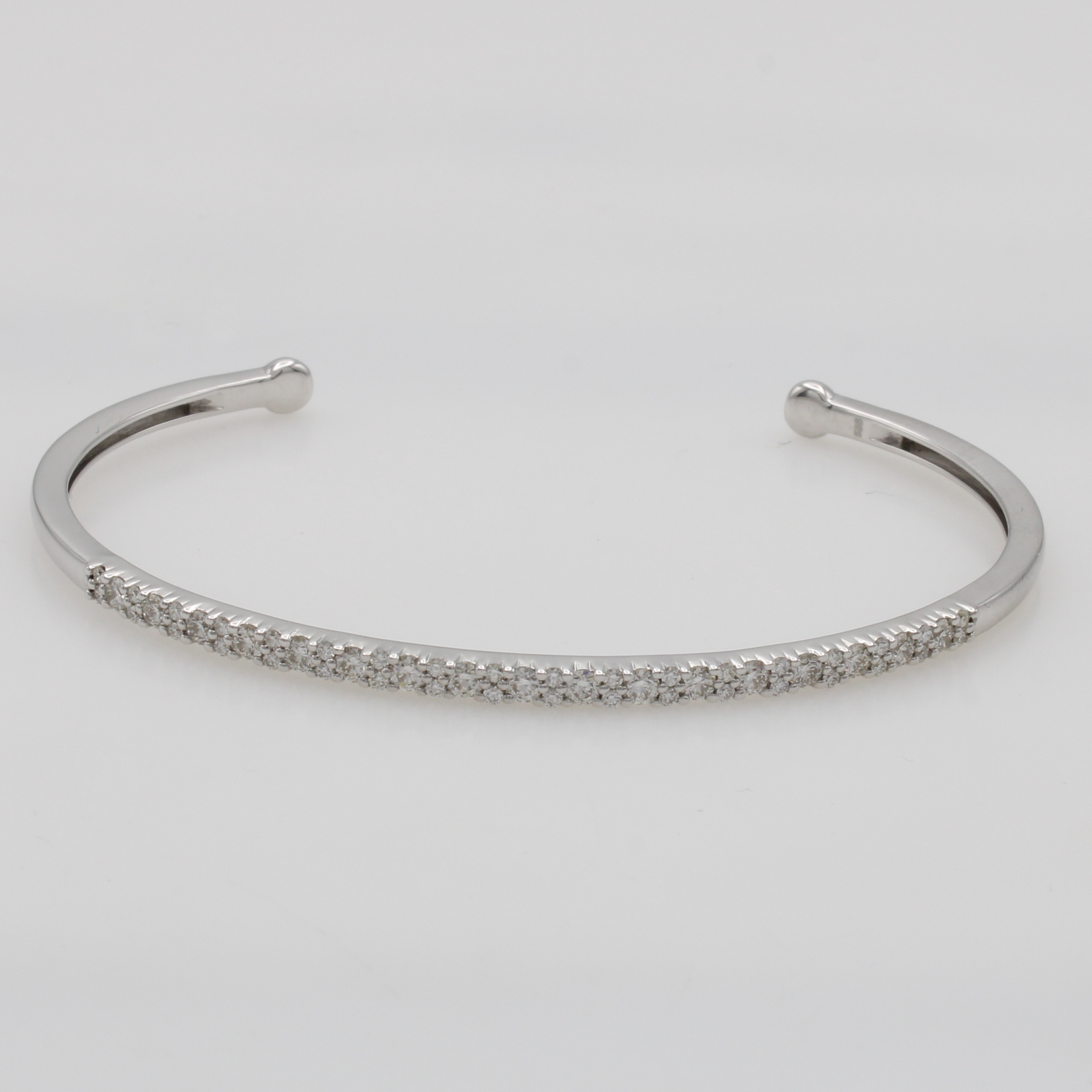 Image 27110803 - Armspange mit Brillanten, WG 585/000, 53 Brill. zus. ca. 1.0 ct Weiß/lupenrein ...