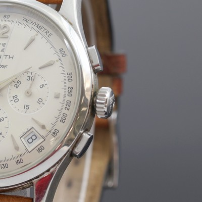 27110885b - ZENITH Prime Armbandchronograph Referenz 01.0010.420, Schweiz verk. lt. beil. Pap. ...