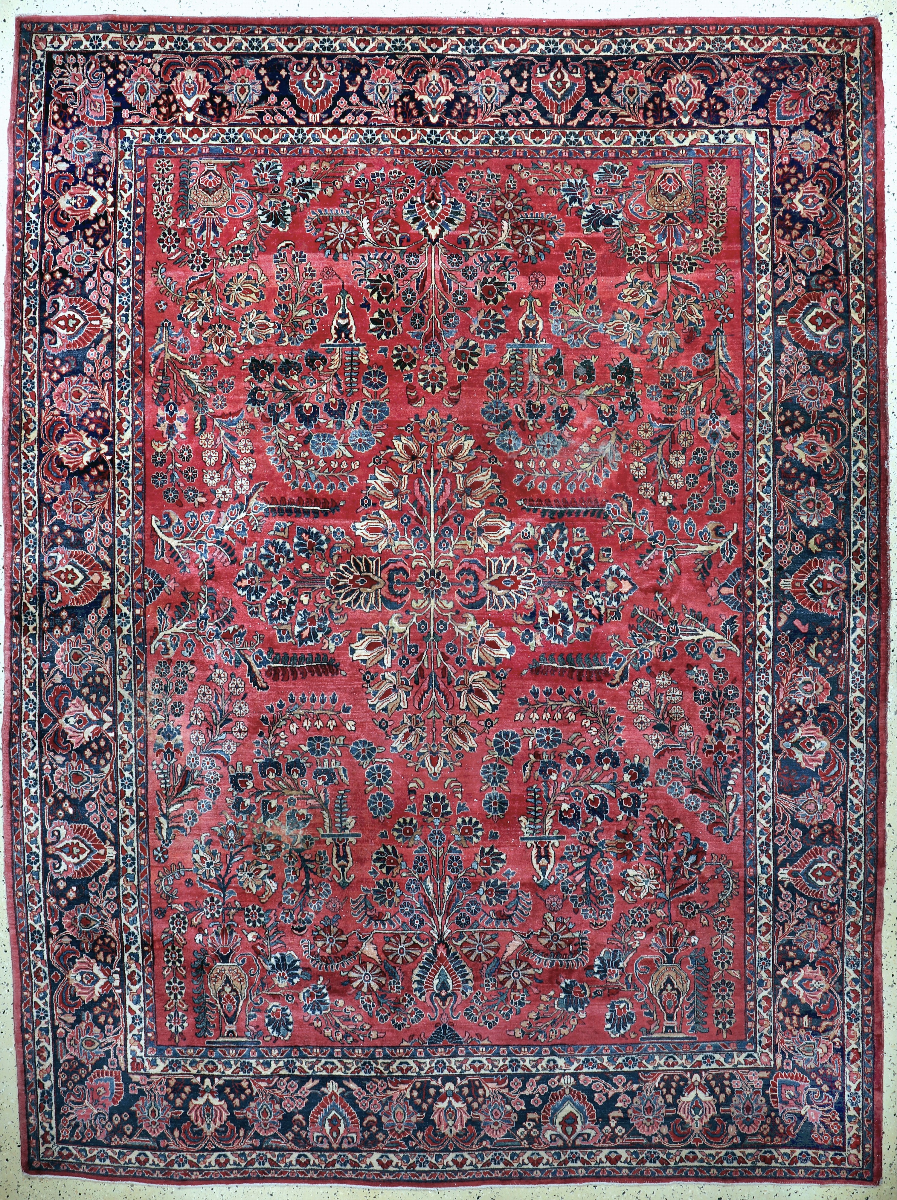 Image 27111107 - US Re-Import Sarogh, Persien, Anfang 20.Jhd., Wolle auf Baumwolle, ca. 355 x 270 cm, ...