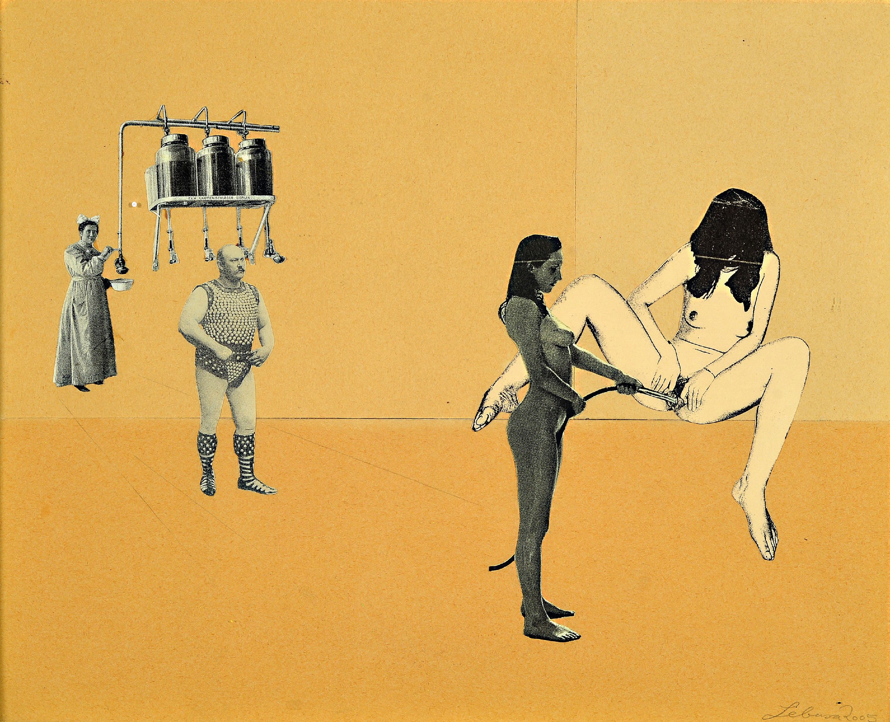 Image 27111950 - Corinne von Lebusa, geb. 1978 Herzberg, Albatroso, Mischtechnik auf Papier, re. u. ...