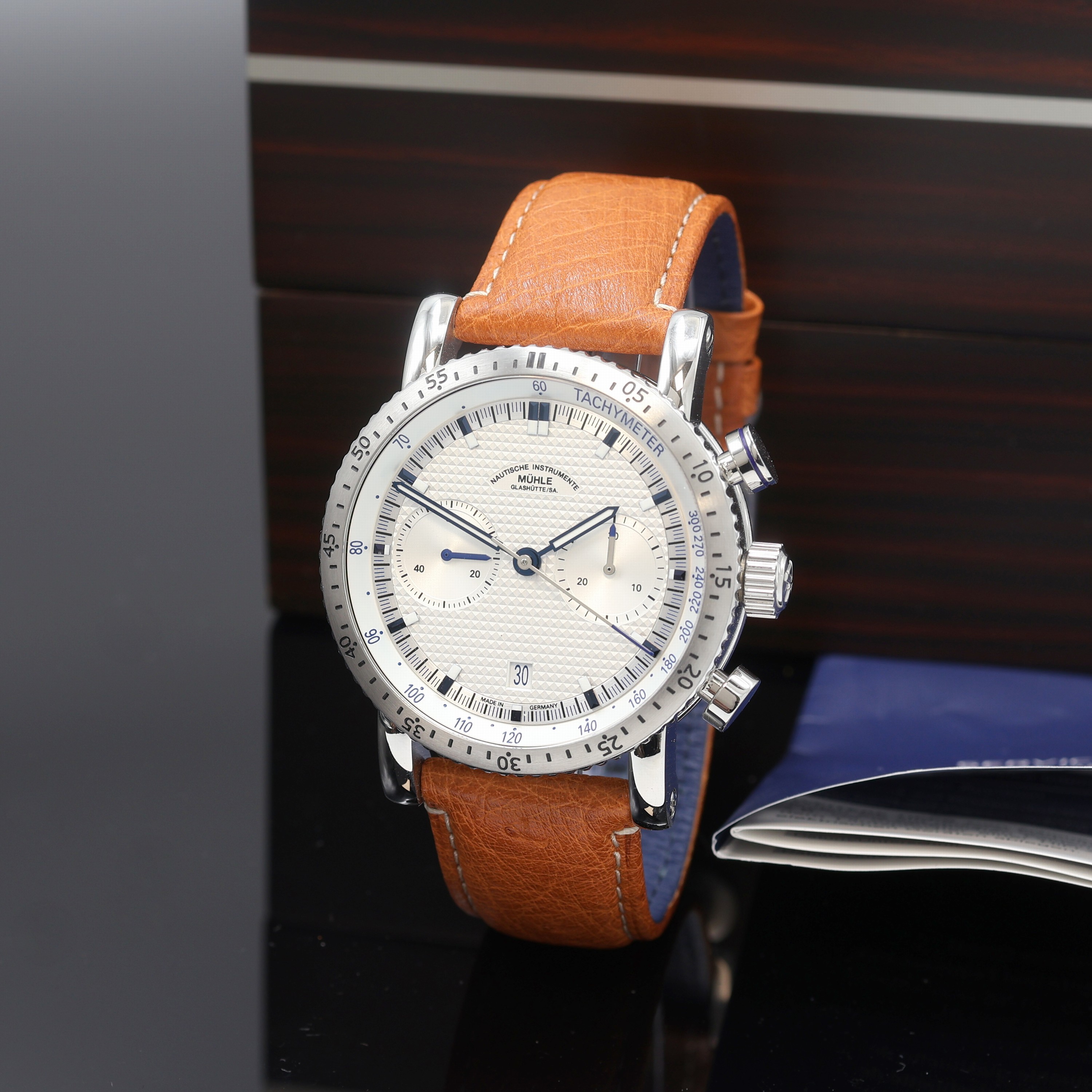 Image 27111989 - MÜHLE GLASHÜTTE Teutonia Sport 1 Armbandchronograph Referenz M1-29-65, Automatik, ...