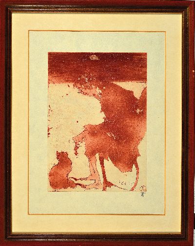 27111945k - Horst Janssen, 1929 1995, Morgen Lydia, Radierung von 1987, monogr. verso Stempel Ed. ...