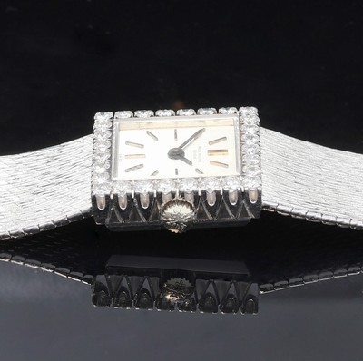 27111956d - PATEK PHILIPPE feine und seltene Damenarmbanduhr in WG 750/000 Referenz 3364 1, ...