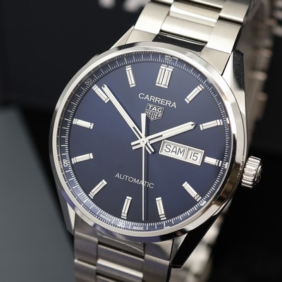 27111969a - TAG HEUER Carrera Calibre 5 Herrenarmbanduhr Referenz WBN2012, Schweiz verk. lt. beil. ...