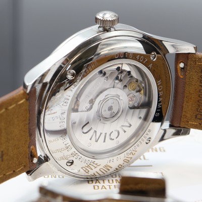 27111970c - UNION GLASHÜTTE Noramis Herrenarmbanduhr Referenz D016.407, Deutschland um 2023, ...