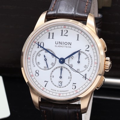 27111971a - UNION GLASHÜTTE 1893 Johannes Dürrstein Edition auf 127 Stück limitierter ...