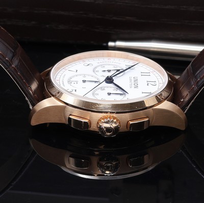 27111971d - UNION GLASHÜTTE 1893 Johannes Dürrstein Edition auf 127 Stück limitierter ...