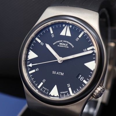 27111974a - NAUTISCHE INSTRUMENTE MÜHLE GLASHÜTTE S.A.R. Mission Timer Referenz M1-51-03, ...