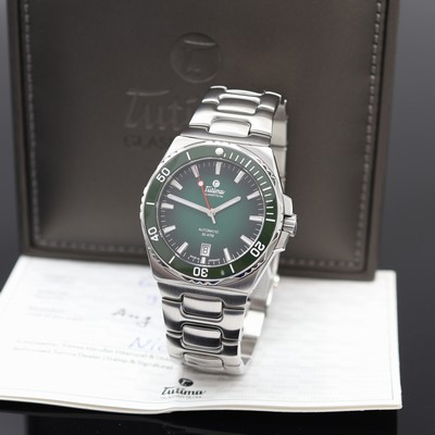 Image TUTIMA M2 Seven Seas Herrenarmbanduhr Referenz 6156-06, Automatik, Edelstahlgeh. inkl. ...