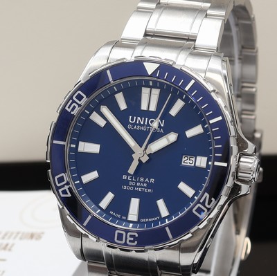 27111980a - UNION GLASHÜTTE Belisar Herrenarmbanduhr Referenz D014.907A, Deutschland um 2023, ...