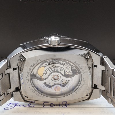 27111981d - TUTIMA Herrenarmbanduhr Saxon One Referenz 6120-01, Automatik, beids. vergl. ...