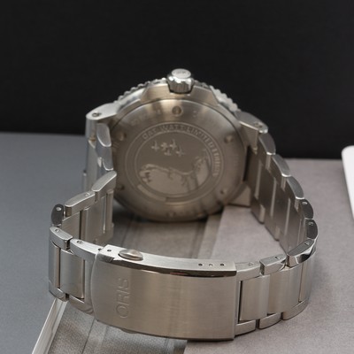 27111983b - ORIS Aquis ´DAT WATT´ auf 2009 Stück limitierte Herrenarmbanduhr Referenz 01 743 7734 ...