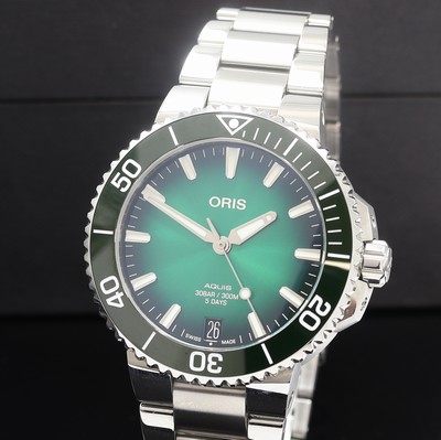 27111985a - ORIS Herrenarmbanduhr Aquis Date Referenz 01 400 7769 4157, Automatik, Schweiz um 2022, ...