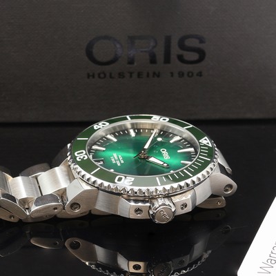 27111985c - ORIS Herrenarmbanduhr Aquis Date Referenz 01 400 7769 4157, Automatik, Schweiz um 2022, ...
