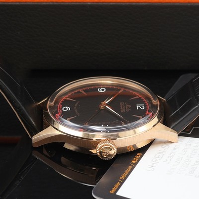 27111991c - MIDO Multifort Datometer seltene, auf 100 Stück limitierte Herrenarmbanduhr in Roségold ...