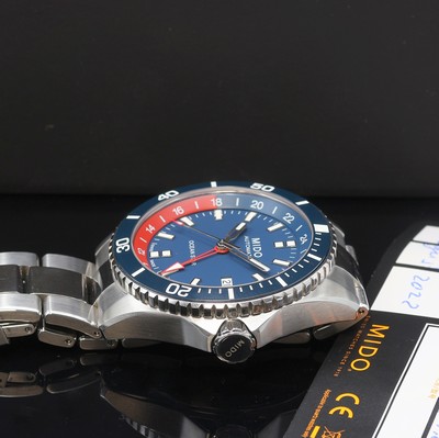 27111999c - MIDO Ocean Star GMT Herrenarmbanduhr Referenz M026.629B, Schweiz um 2022, Automatik, ...