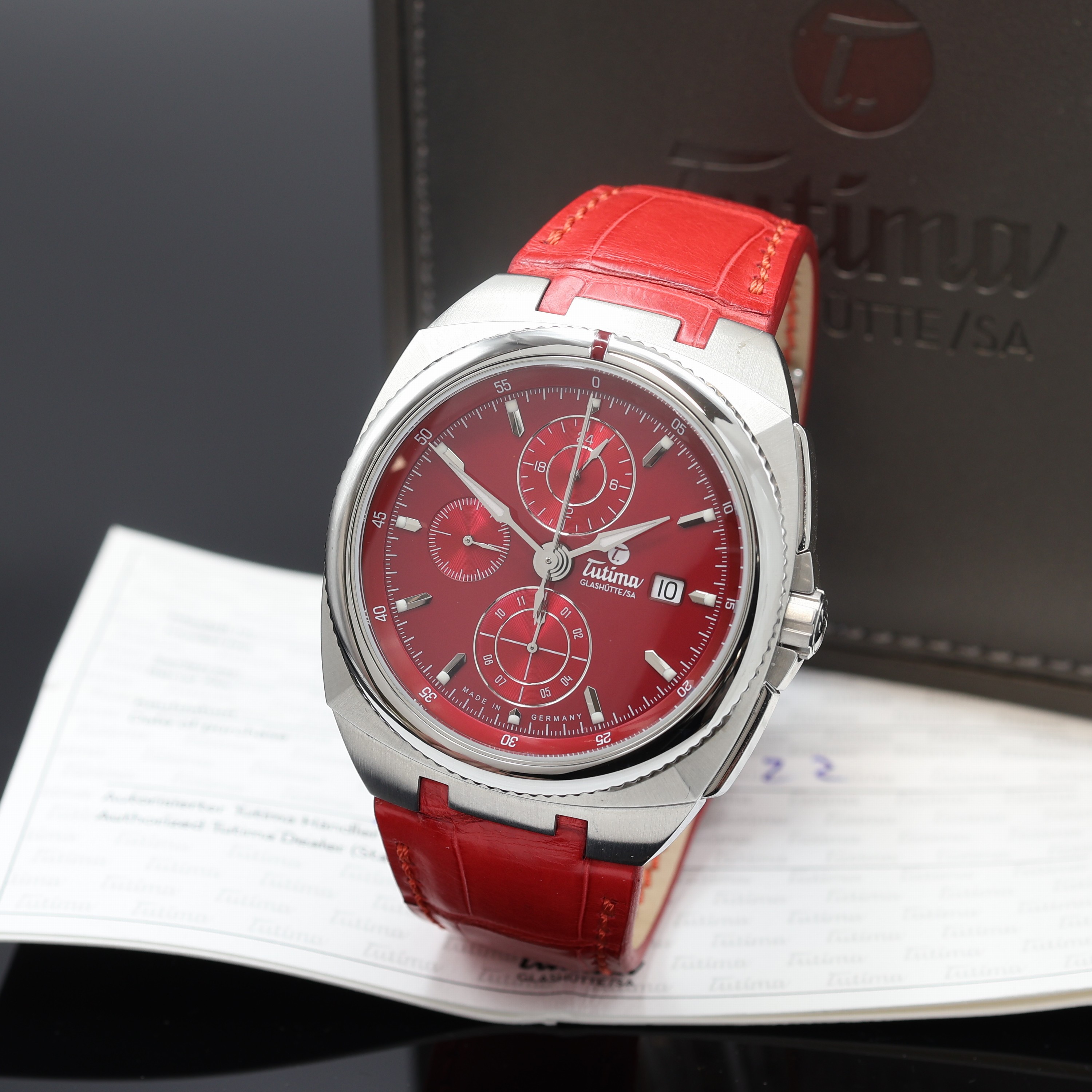 Image 27112039 - TUTIMA Saxon One Armbandchronograph Referenz 6420-09, Automatik, beids. vergl. ...
