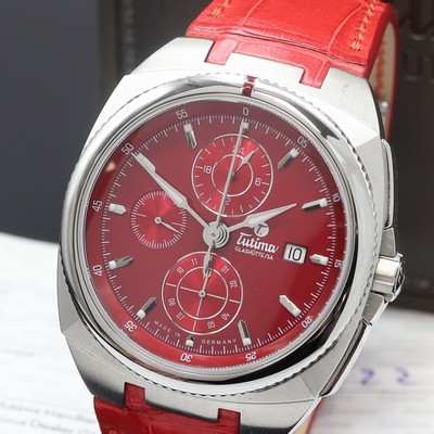 27112039a - TUTIMA Saxon One Armbandchronograph Referenz 6420-09, Automatik, beids. vergl. ...