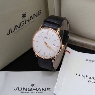 Image JUNGHANS Meister MEGA Radio Controlled Funkarmbanduhr Referenz 58/7800.00, verg. Geh. ...