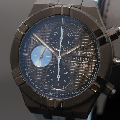 27112136a - MAURICE LACROIX Aikon seltener, auf 500 Stück limitierter Armbandchronograph Referenz ...