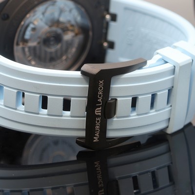 27112136c - MAURICE LACROIX Aikon seltener, auf 500 Stück limitierter Armbandchronograph Referenz ...