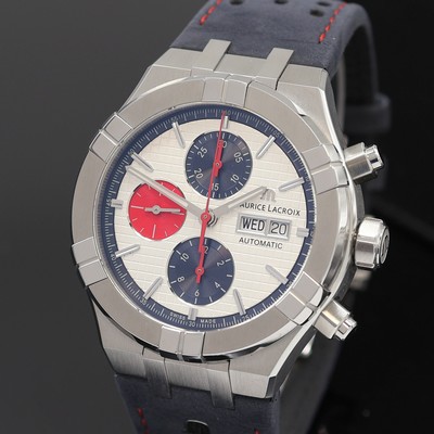27112139a - MAURICE LACROIX Aikon Special Edition Mahindra Racing Armbandchronograph Referenz AI6038, ...