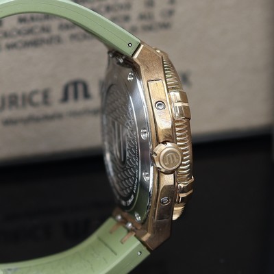 27112142c - MAURICE LACROIX Aikon auf 500 Stück limitierte Herrenarmbanduhr Referenz AI6058, Schweiz ...