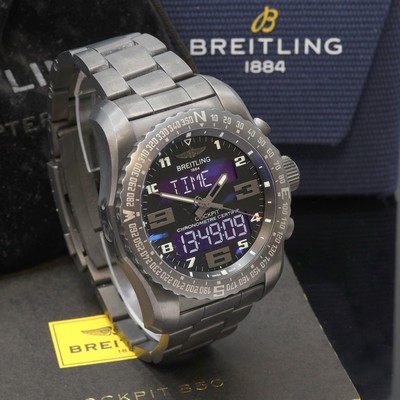 27112172d - BREITLING Cockpit B50 Night Mission Multifunktionsuhr mit Chronograph Referenz VB5010, ...