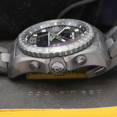 27112172f - BREITLING Cockpit B50 Night Mission Multifunktionsuhr mit Chronograph Referenz VB5010, ...
