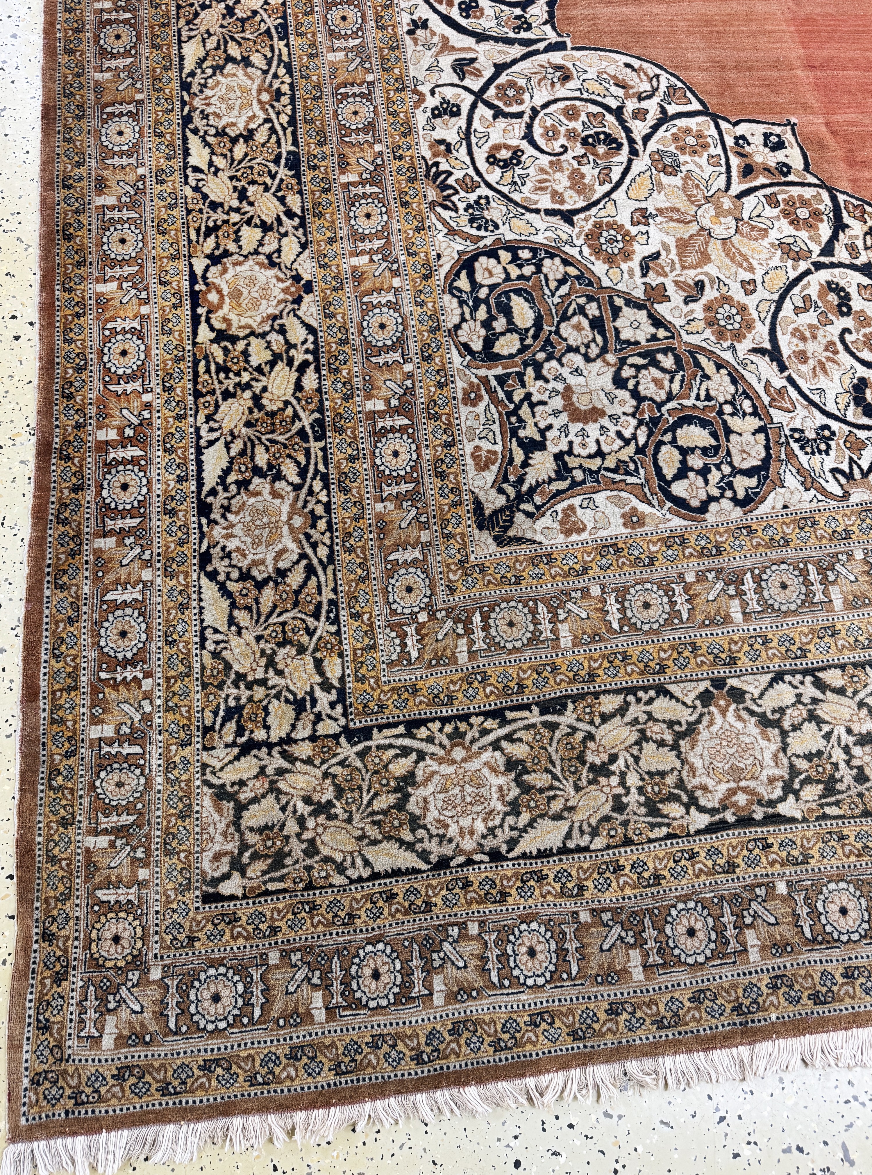 Detail c: Täbriz"Hadji-Jalili"antik, Persien, um 1900, Wolle auf Baumwolle, ca. 550 x 370 cm, EHZ: 3, (kleine Restaurierungen)