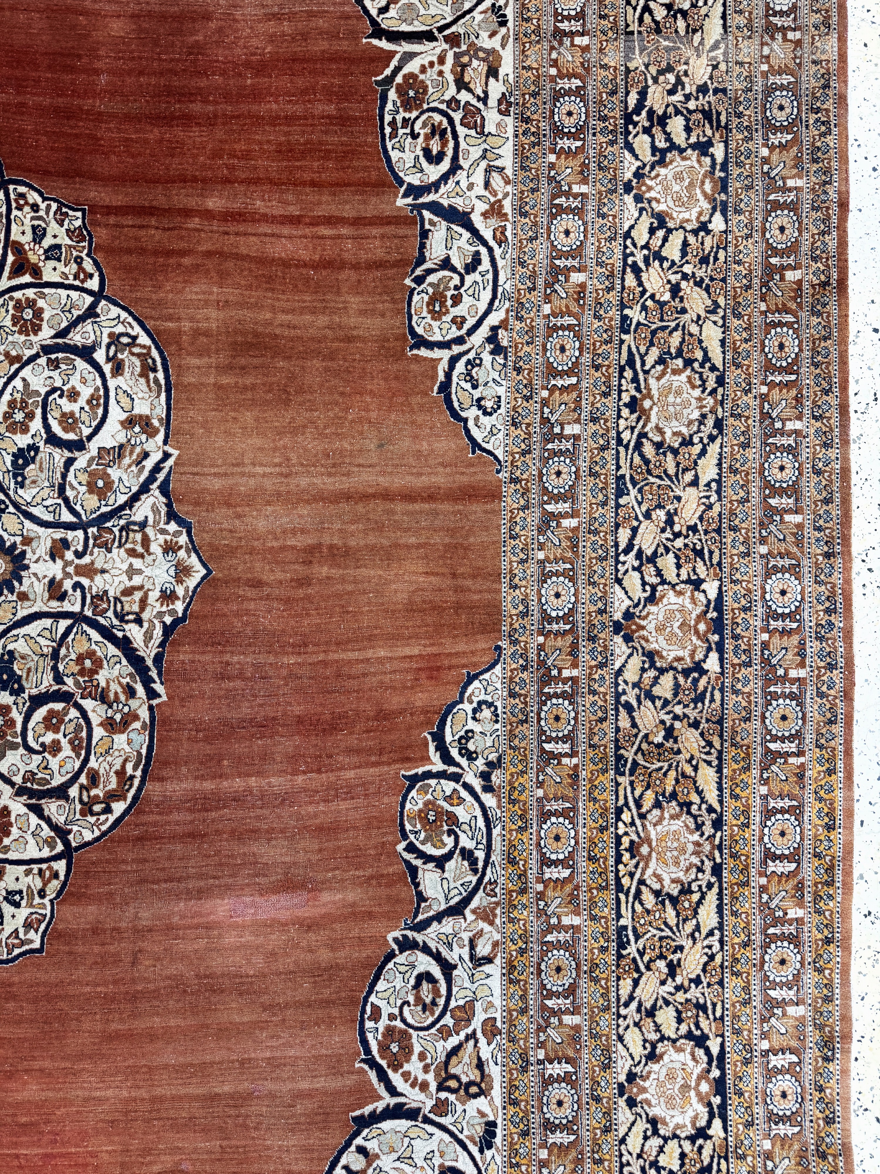 Detail f: Täbriz"Hadji-Jalili"antik, Persien, um 1900, Wolle auf Baumwolle, ca. 550 x 370 cm, EHZ: 3, (kleine Restaurierungen)
