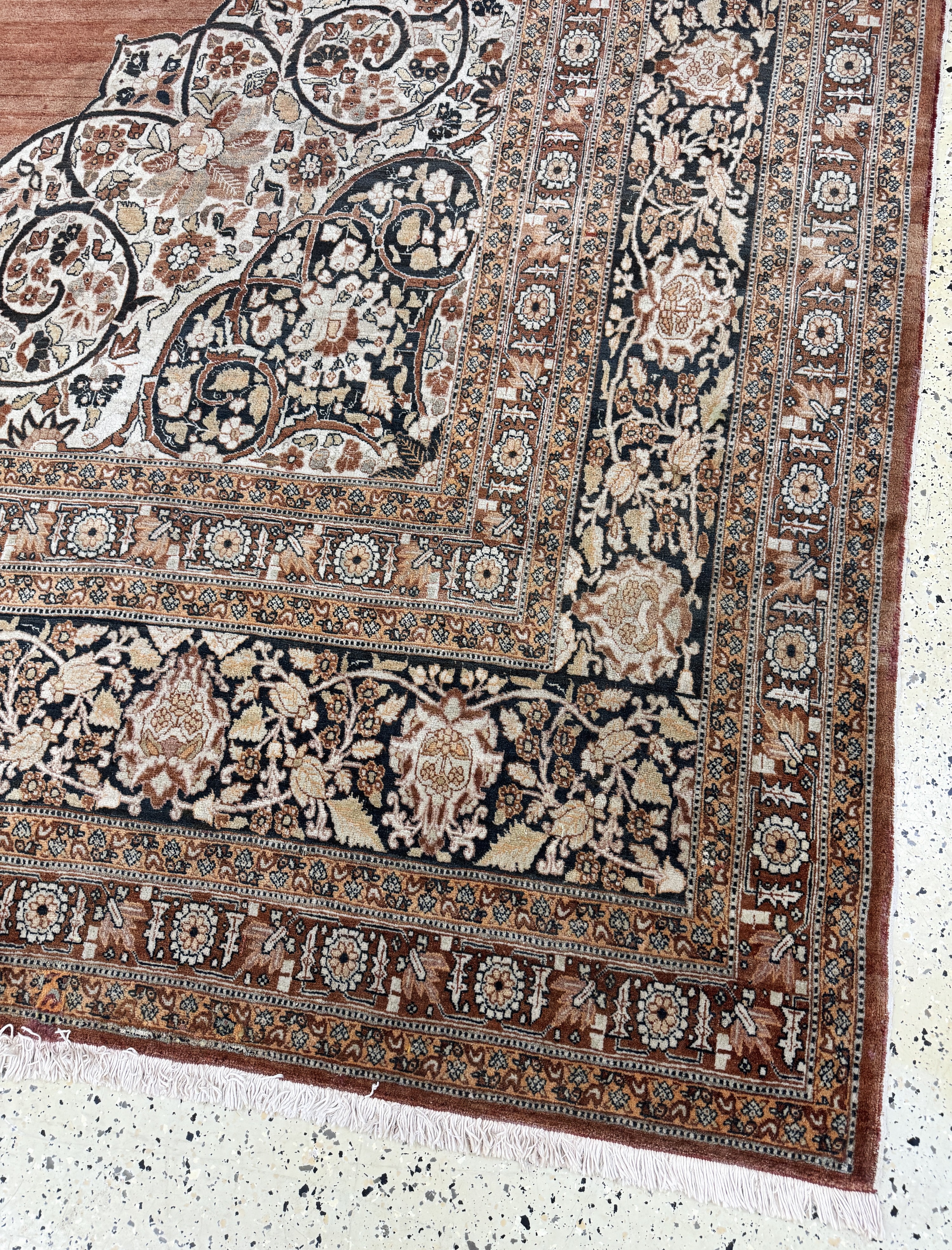 Detail g: Täbriz"Hadji-Jalili"antik, Persien, um 1900, Wolle auf Baumwolle, ca. 550 x 370 cm, EHZ: 3, (kleine Restaurierungen)