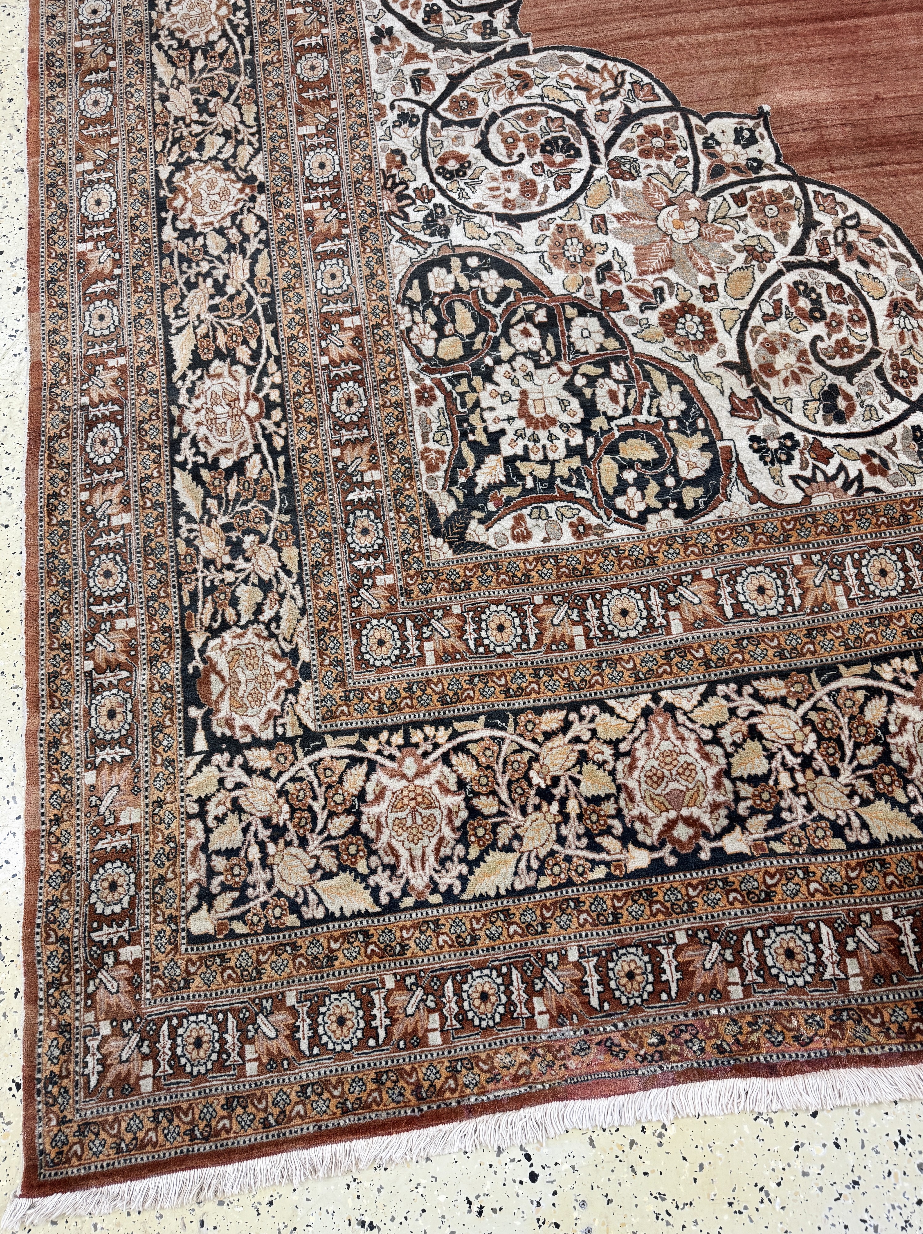 Detail i: Täbriz"Hadji-Jalili"antik, Persien, um 1900, Wolle auf Baumwolle, ca. 550 x 370 cm, EHZ: 3, (kleine Restaurierungen)