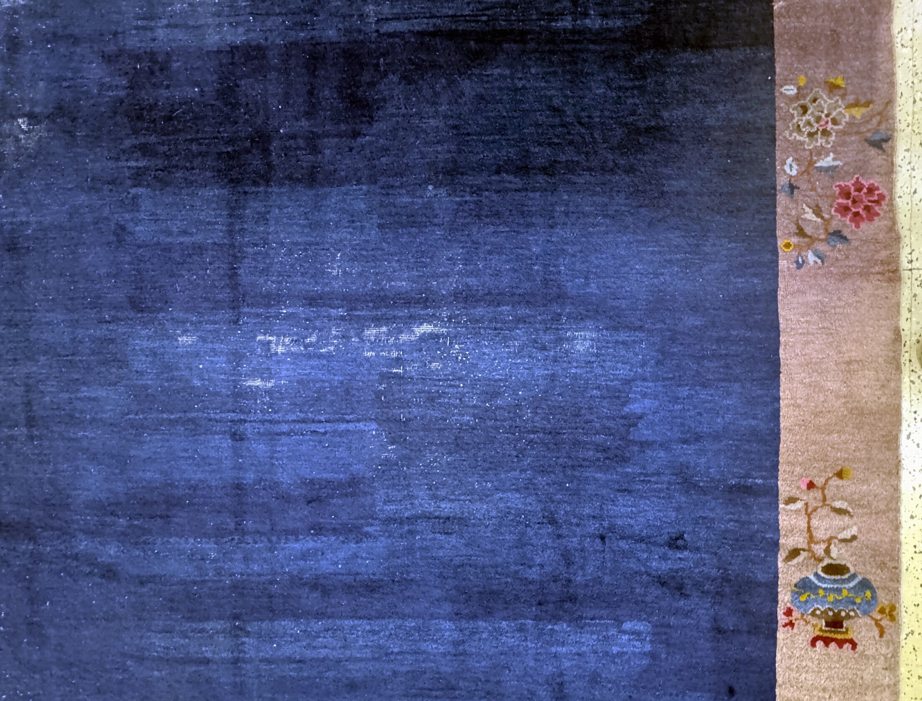 Detail c: Peking antik, China, um 1900, Wolle auf Baumwolle, ca. 347 x 277 cm, EHZ: 3-4