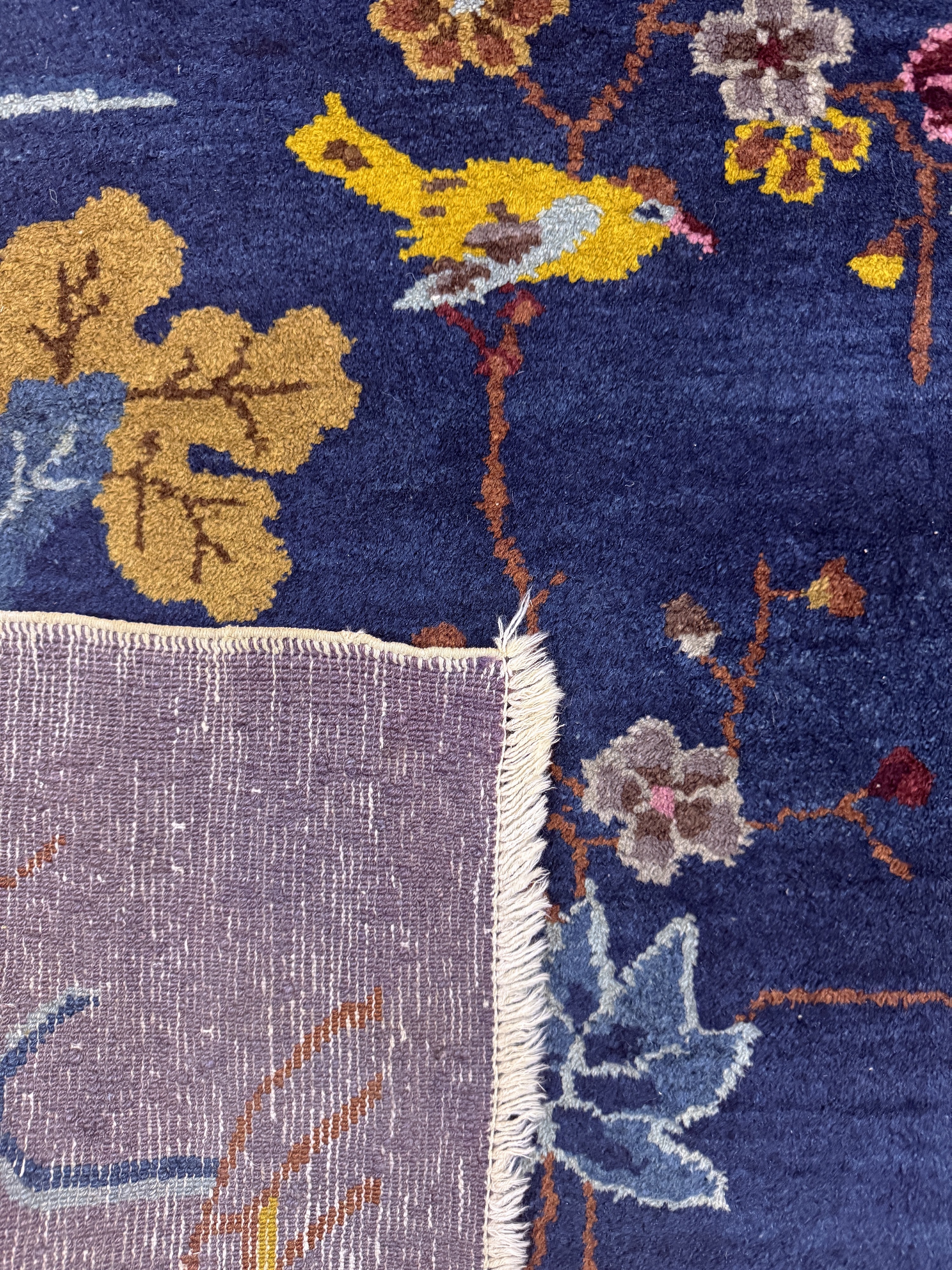 Detail f: Peking antik, China, um 1900, Wolle auf Baumwolle, ca. 347 x 277 cm, EHZ: 3-4