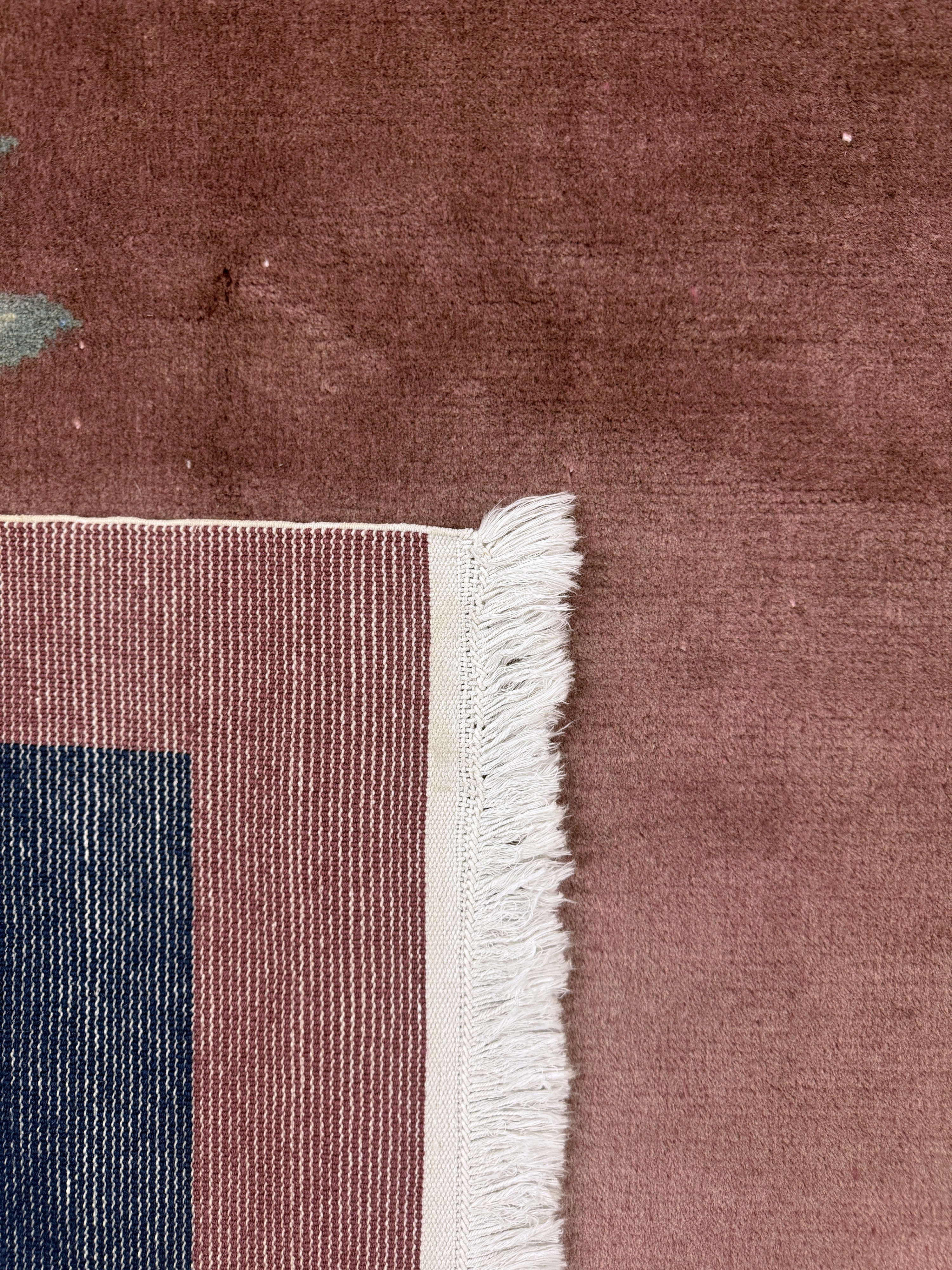 Detail f: Peking, China, Ende 20.Jhd, Wolle auf Baumwolle, ca. 300 x 200 cm, EHZ: 2