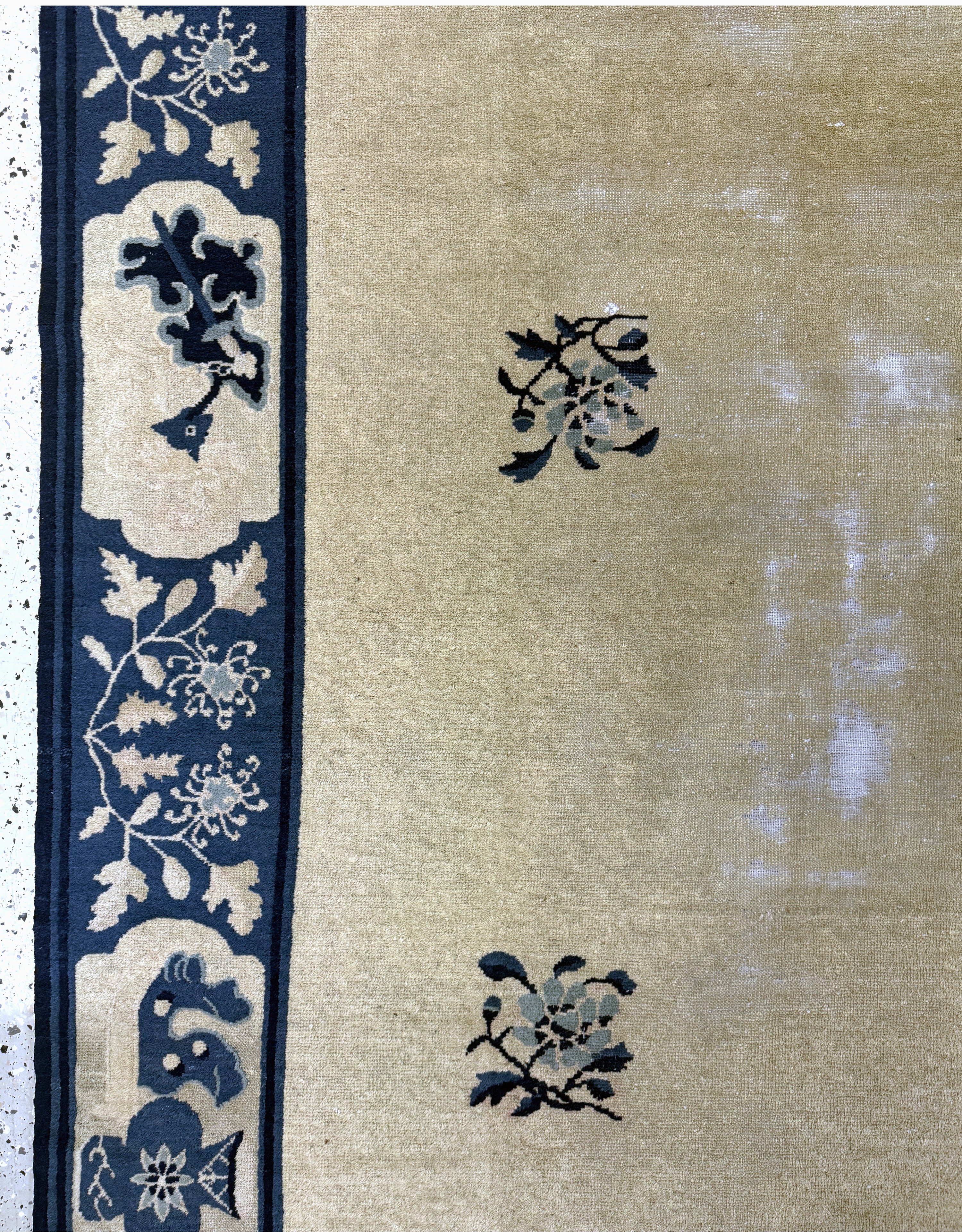 Detail c: Peking antik, China, um 1900, Wolle auf Baumwolle, ca. 340 x 260 cm, gereinigt, EHZ: 4