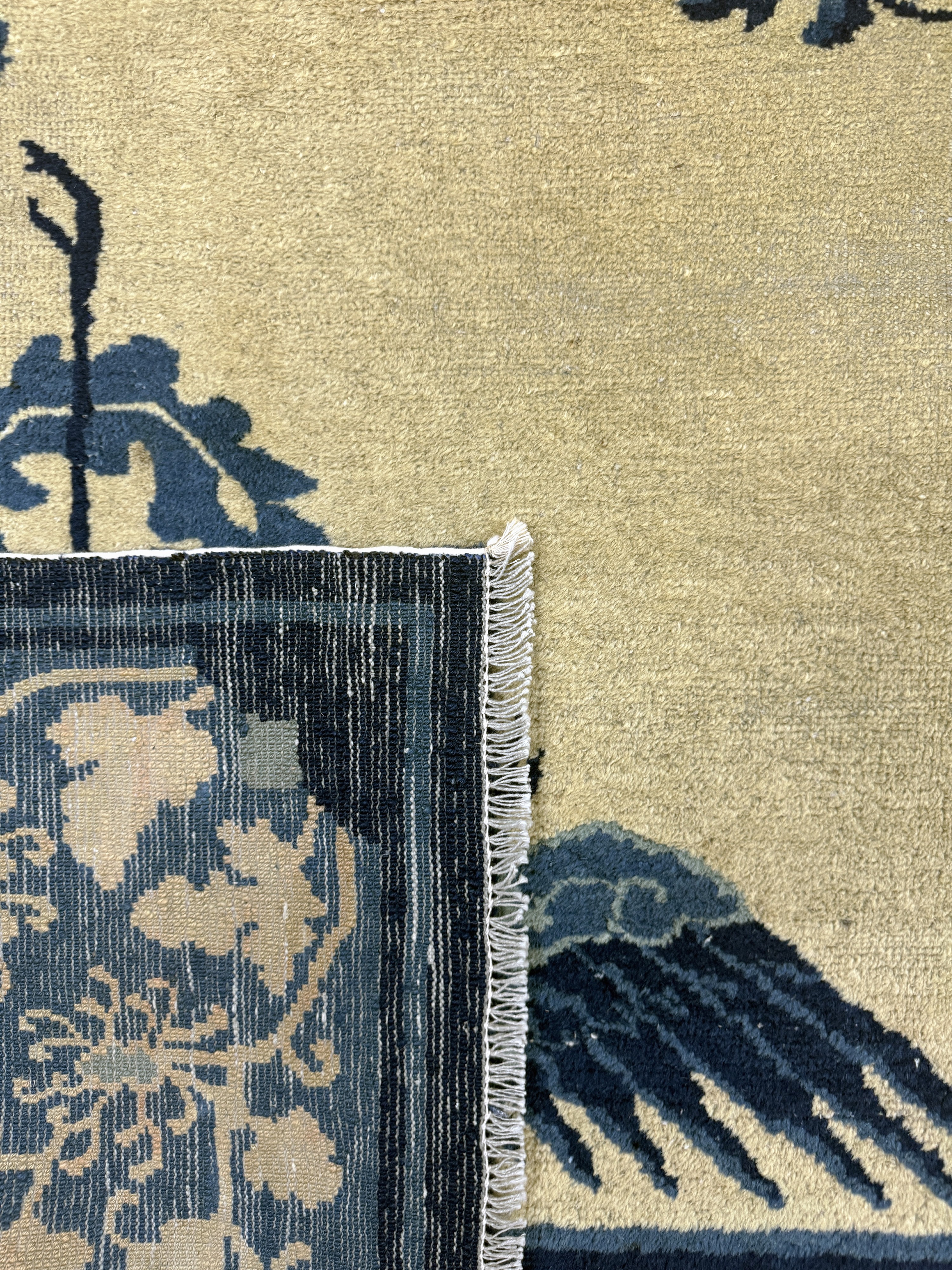 Detail j: Peking antik, China, um 1900, Wolle auf Baumwolle, ca. 340 x 260 cm, gereinigt, EHZ: 4