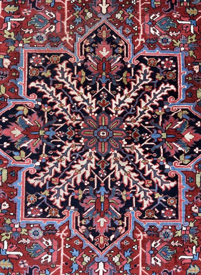 27112215e - Heriz alt, Persien, Anfang 20.Jhd, Wolle auf Baumwolle, ca. 330 x 240 cm, EHZ: 2, ...