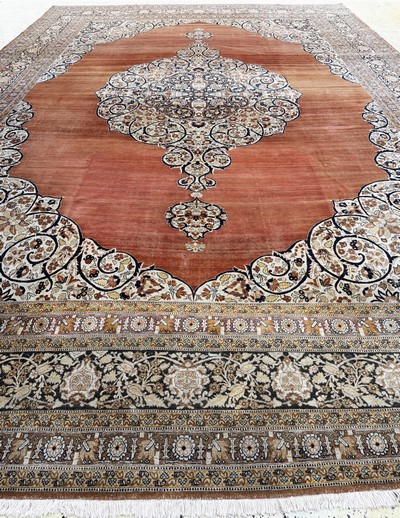 27112216j - Tabriz#´Hadji-Jalili#´antique, Persia, around 1900, wool on cotton, approx. 550 x 370 cm, ...
