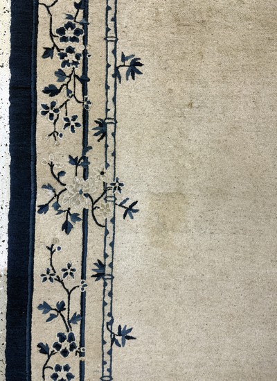27112228d - Peking antik, China, um 1900, Wolle auf Baumwolle, ca. 350 x 267 cm, gereinigt, EHZ: ...