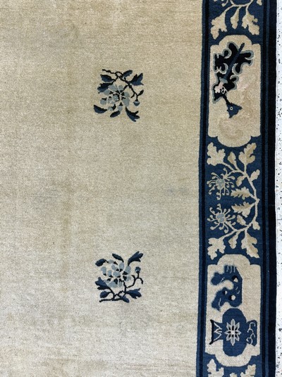27112238e - Peking antik, China, um 1900, Wolle auf Baumwolle, ca. 340 x 260 cm, gereinigt, EHZ: 4 ...