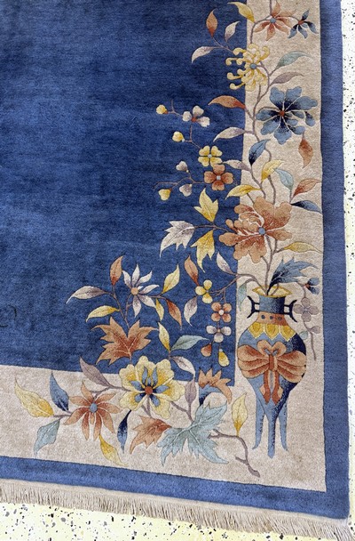 27112243a - Peking antik, China, um 1900, Wolle auf Baumwolle, ca. 270 x 180 cm, ...