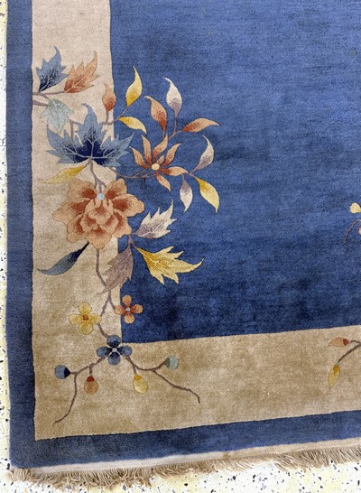 27112243d - Peking antik, China, um 1900, Wolle auf Baumwolle, ca. 270 x 180 cm, ...