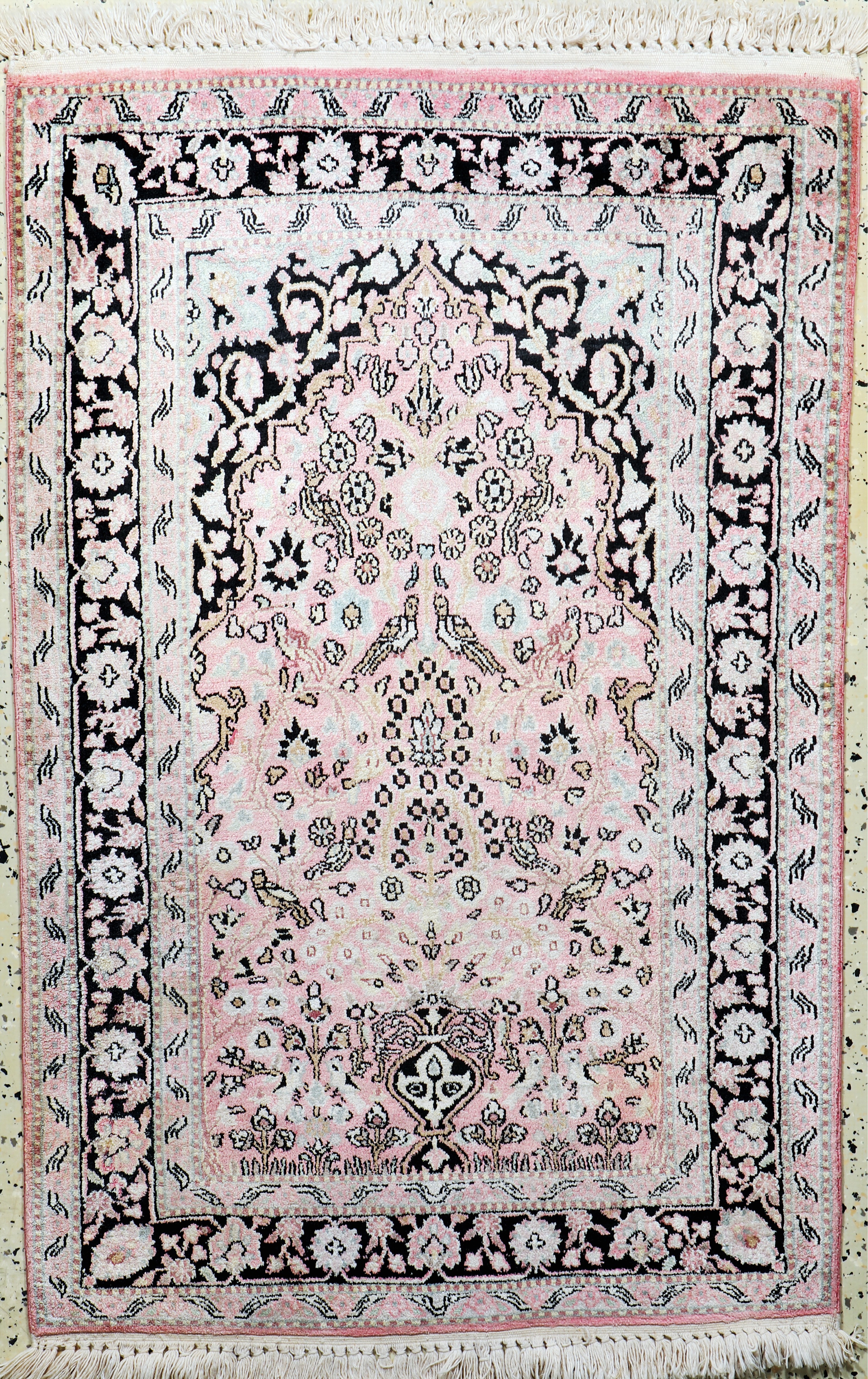 Image 27112417 - Kaschmir, Indien, Neuwertig, merzerisierte Baumwolle, ca. 120 x 80 cm Schätzpreis: ...